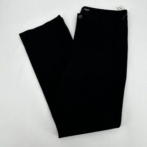Old Navy Womens Black Boot-Cut Stretch Pants Size 10 Office Career School Chinos